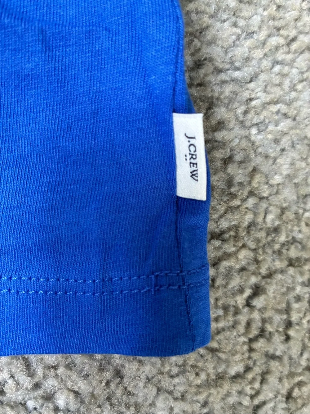 NWT - J.Crew Factory Crewcuts Pocket Lobster Tee (Blue/Red) Size M (8-9)